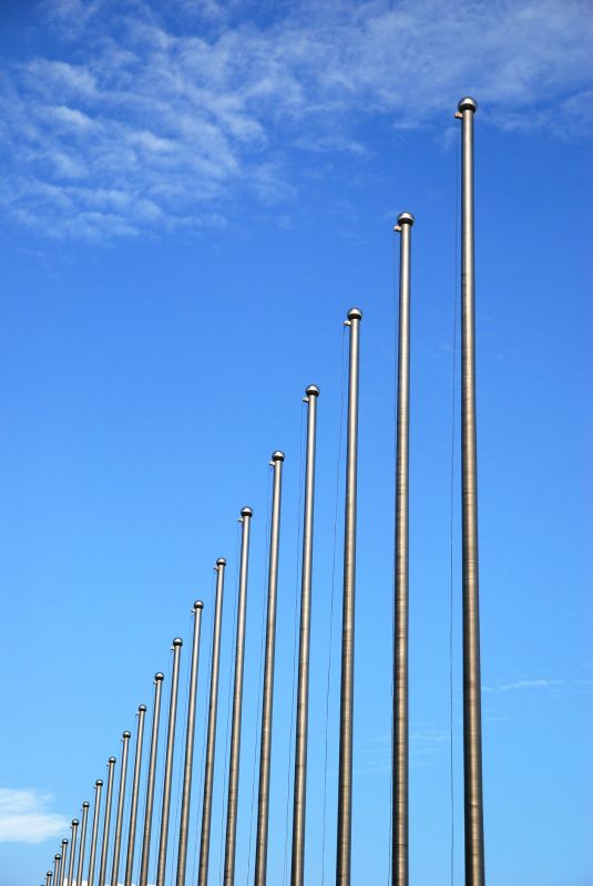 Flagpole Installation detail